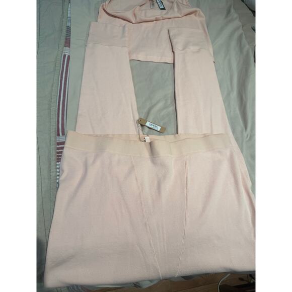 READ* Skims Sleep Set XL Tank Top & 2X leggings quartz pink logo pajama lounge - Picture 8 of 10